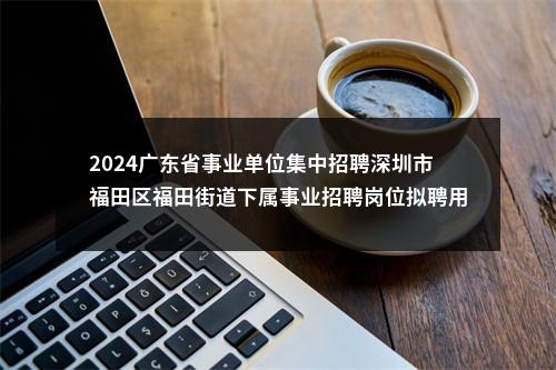 2024广东省事业单位集中招聘深圳市福田区福田街道下属事业招聘岗位拟聘用人员公示（2人） 图片